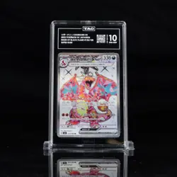 TAG 10 Charizard ex #125 Pokemon Japanese Ruler of the Black Flame - Image 1