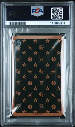 2016 ONE PIECE FILM: GOLD PLAYING CARDS 6 OF SPADES ROB LUCCI PSA 9 - Image 2