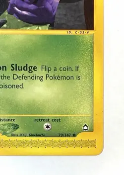 Grimer - 79/147 - WOTC e-Series Aquapolis Pokemon Card - NM/LP - Image 5