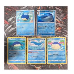 🔥Pokemon Card Lot Wailmer & Wailord Water Type 5x🔥 - Image 1