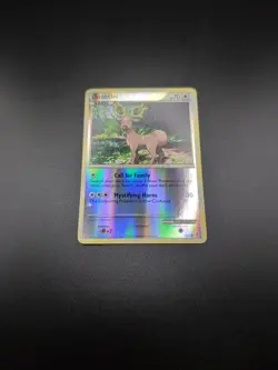 Stantler 64/95 Pokemon Unleashed HS Common Reverse Holo Card - Image 2
