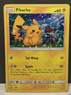 Pikachu SM86 General Mills Promo Holofoil Pokemon Card TCG NM - Image 1