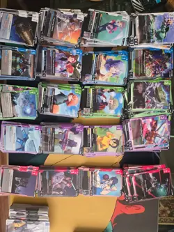 Gundam Card Game Bulk, gd-04 all C/U/R - 500+ cards - Image 1