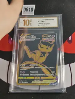 Pokemon TCG S-Chinese Card CS5.1C 019/004 Mew Vmax -Pyxis gold 10 - Image 1