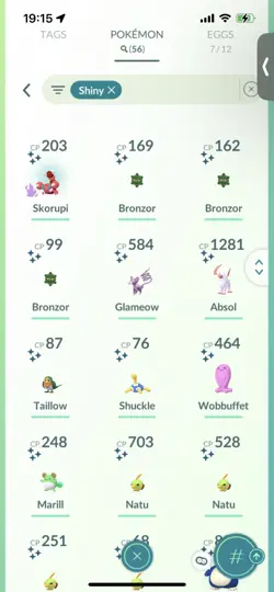 Pokemon Go (Stage 33) Shiny Snorlax ( 56 Shinys ) ( 1.2 M stardust ) - Image 4