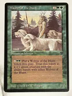 MTG - Master of the Hunt - Legends - NM English Magic 1994 - Image 1