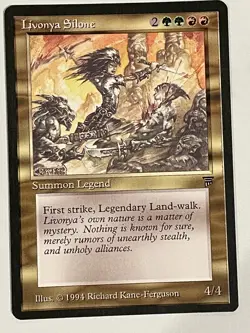 MTG - Livonya Silone - Legends - NM English Magic 1994 - Image 1