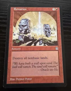 Ruination - Stronghold Magic the Gathering MTG - Image 1