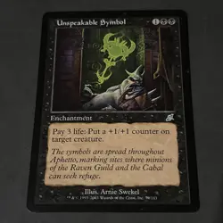Unspeakable Symbol Scourge Magic The Gathering Free Shipping - Image 1