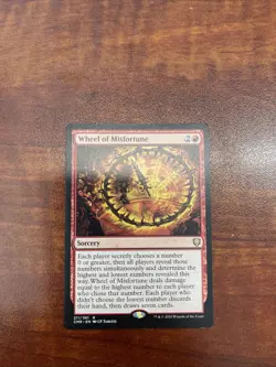 Magic The Gathering Wheel of Misfortune 211 Rare Commander Legends LP - Image 1