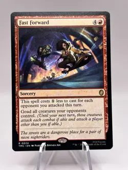 Fast Forward 0024 Commander: Teenage Mutant Ninja Turtles TMC MTG NM - Image 1