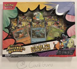 Pokemon TCG Ascended Heroes - First Partners Deluxe Pin Collection - SEALED - Image 1