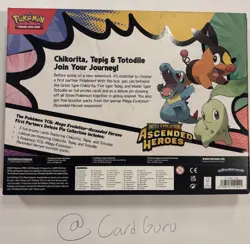 Pokemon TCG Ascended Heroes - First Partners Deluxe Pin Collection - SEALED - Image 2