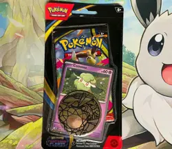 Pokemon Phantasmal Flames Blister Pack Cottonee Promo & Coin - Image 1
