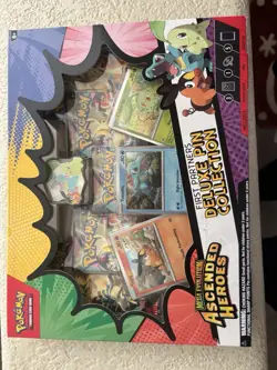 Pokemon TCG Mega Evolution Ascended Heroes First Partners Pin Collection 2023 B… - Image 1