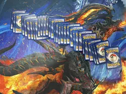 Pokemon 100% COMPLETE Fossil Common & Uncommon Card Set NM/LP - Image 3