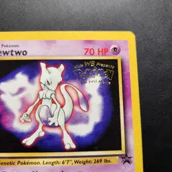 1999 Mewtwo #3 - WB Kids Black Star Promo Non-Holo Rare - Pokemon TCG - NM - Image 2