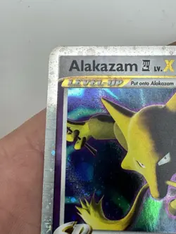 Alakazam LV. X 103/111 Holo Ultra Rare Rising Rivals Pokemon NM Card 2009 - Image 2