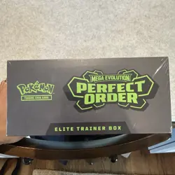 Pokemon TCG Mega Evolution Perfect Order Elite Trainer Box ETB (New/Sealed) - Image 3
