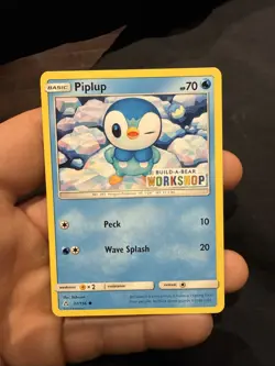 Piplup - (Build-A-Bear Workshop Exclusive) 032/156 Pokemon Promo Card - Image 1