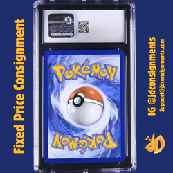 CGC 10 - Psyduck 007 MEP Black Star Promo Pokemon Mega Evolution 3-Pack Blisters - Image 2