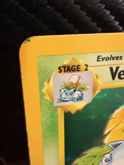 Pokemon Venusaur 15/102 Base Set Holo WOTC MP - Image 5