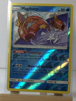 POKEMON MAGIKARP 17/111 REVERSE HOLO CRIMSON INVASION - Image 2