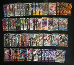 100 Lot Pokemon Card Bulk RR RRR Vmax Vstar Japanese Charizard Mew Mewtoo FI38 - Image 1