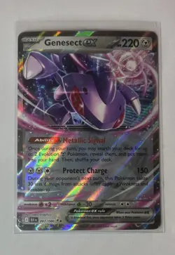 Pokemon Genesect EX 67/86 Black Bolt English Near Mint Condition - Image 1