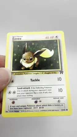 Pokemon TCG Eevee Team Rocket #55 Common 1st Edition *Near Mint* - Image 2