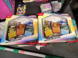 (2) Pokemon TCG Prismatic Evolutions Poster Collection Brand New Sealed. - Image 1