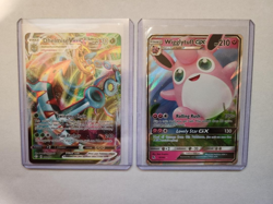 Pokemon Dhelmise VMAX 010/072 Shining / Hidden Fates 42/68 Wigglytuff GX NM - Image 1