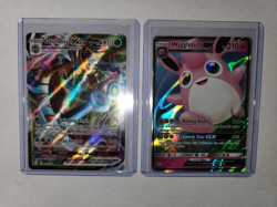 Pokemon Dhelmise VMAX 010/072 Shining / Hidden Fates 42/68 Wigglytuff GX NM - Image 3