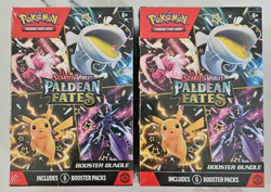 Pokemon Scarlet & Violet Paldean Fates Booster Bundle Factory Sealed Lot Of 2 - Image 1