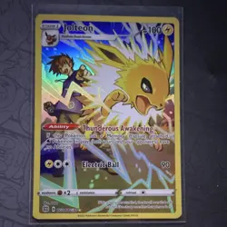The Pokemon Company Jolteon TG04/TG30 Brilliant Stars Ultra Rare Holo 100 HP Eng - Image 1