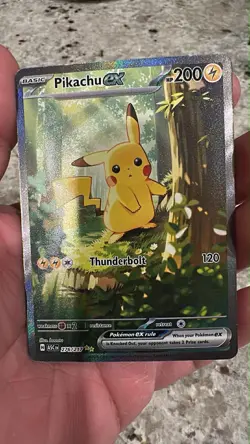 Pokemon TCG Ascended Heroes Pikachu ex SIR 276 Holo NM English - Image 1