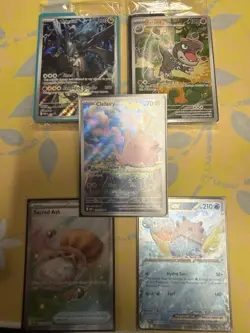 Pokemon TCG Clefairy 094/088 - Plus N’s Zekrom And Tyrunt Sealed Promo + More NM - Image 1