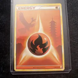 Pokemon HeartGold SoulSilver HGSS Energy Fire, Ho-Oh 116/123 LP - Image 1