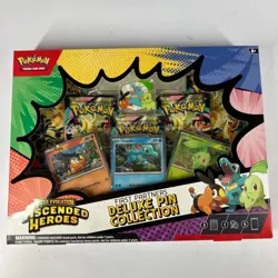 New Pokemon Ascended Heroes First Partners Deluxe Pin Collection ME2.5 Case of 6 - Image 2