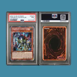 Yu-Gi-Oh! Toon Black Luster Soldier RA03-EN272 Platinum Secret Rare PSA 9 - Image 1