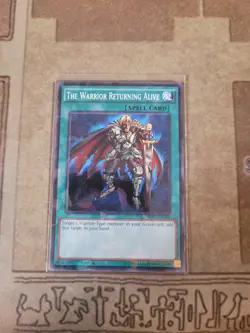 YUGIOH THE WARRIOR RETURNING ALIVE BP03-EN140 SHATTERFOIL 1ST ED NM - Image 1