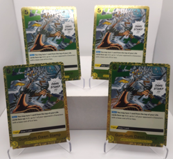 Gum-Gum Dawn Stamp Playset - OP13-117 x4 - Carrying On His Will - One Piece TCG - Image 1