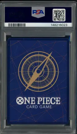 2025 One Piece OP13 En #058 Monkey D. Luffy Treasure Rare PSA 10 GEM MINT - Image 2