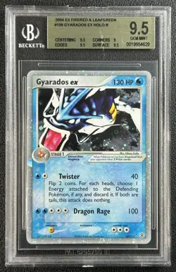 GYARADOS EX BGS 9.5 2004 POKEMON FIRERED & LEAFGREEN #109/112 RARE 629 - Image 1