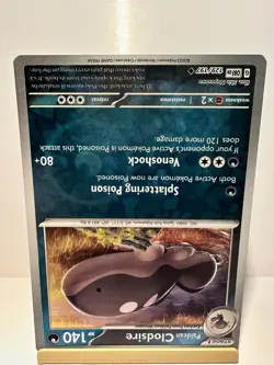 Paldean Clodsire 129/197 Uncommon Obsidian Flames Pokemon Reverse Holo Near Mint - Image 2