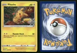 Pikachu SWSH153 SWSH Black Star PR-SW Promo Pokemon NM - Image 3