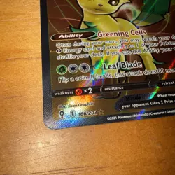 Leafeon V 166/203 Evolving Skies Full Art Ultra Rare Pokemon Card NM/M - Image 3