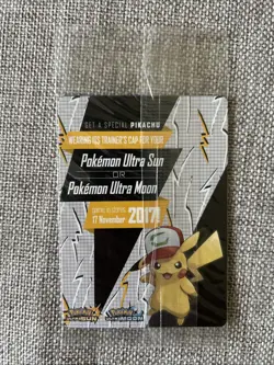 Ash's Pikachu TCG SM108 2017 Promo Card Pokemon 'I Choose You' Sealed - Image 2