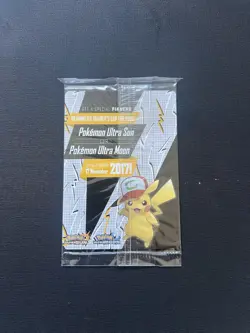 Ash's Pikachu TCG SM108 2017 Promo Card Pokemon 'I Choose You' Sealed - Image 2