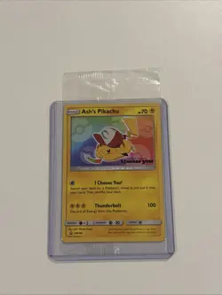 Ash's Pikachu TCG SM108 2017 Promo Card Pokemon 'I Choose You' Sealed Pack - Image 1